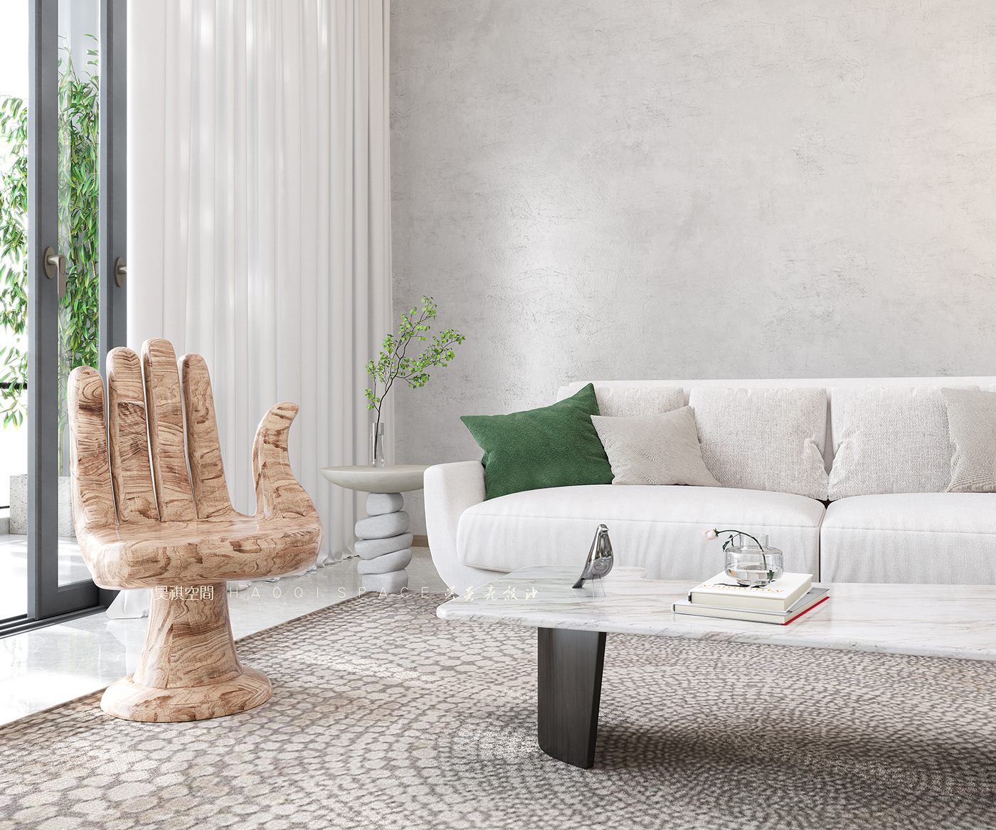 东莞600㎡简约别墅，城市中央的雅逸之境-15