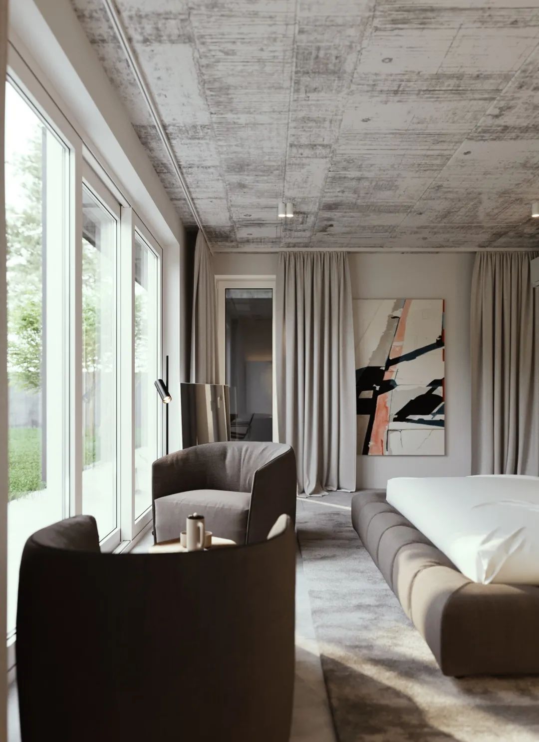 乌克兰极简主义公寓丨MARRA GROUP-18