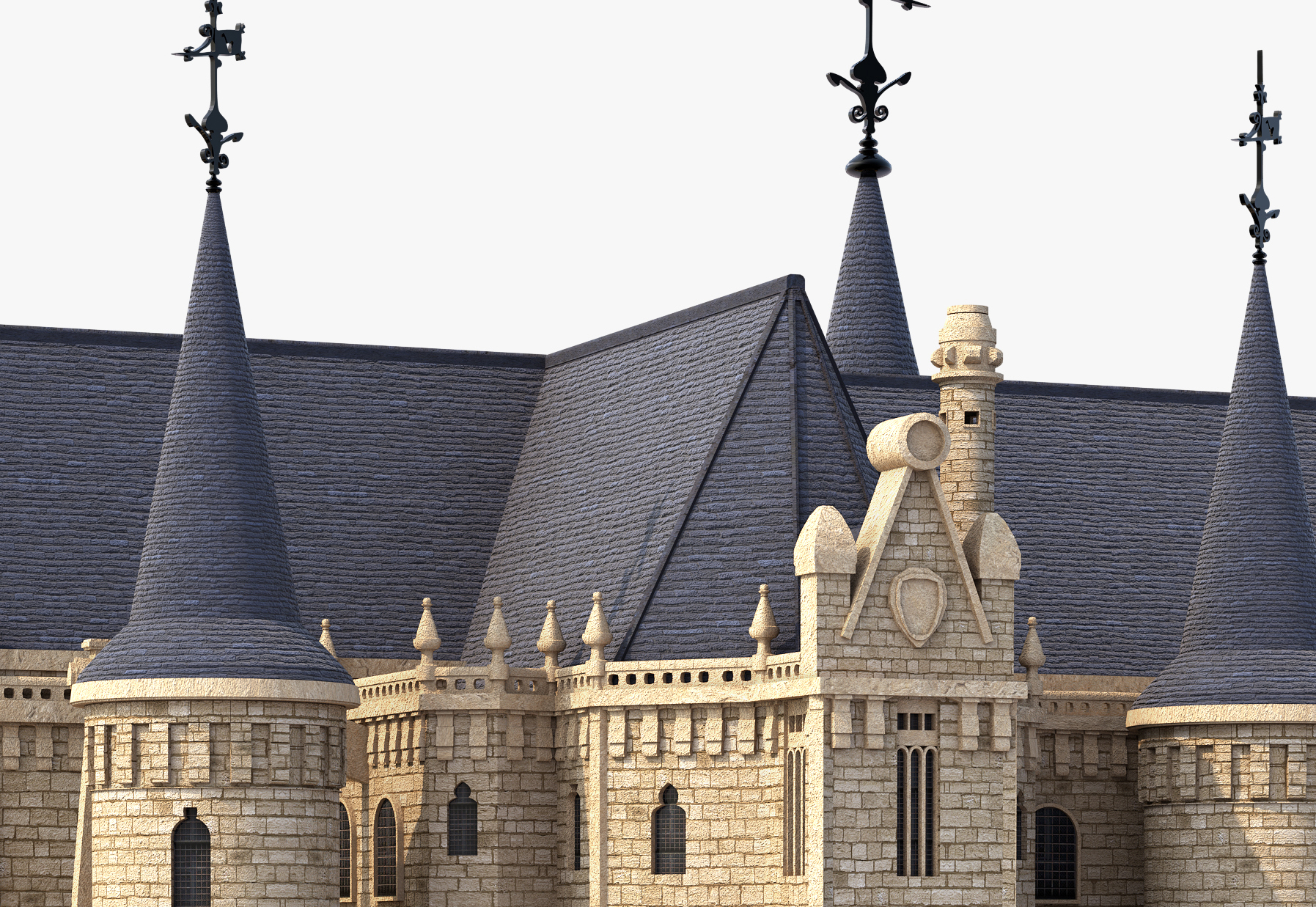 Palace of Gaudì Astorga. Spain-3