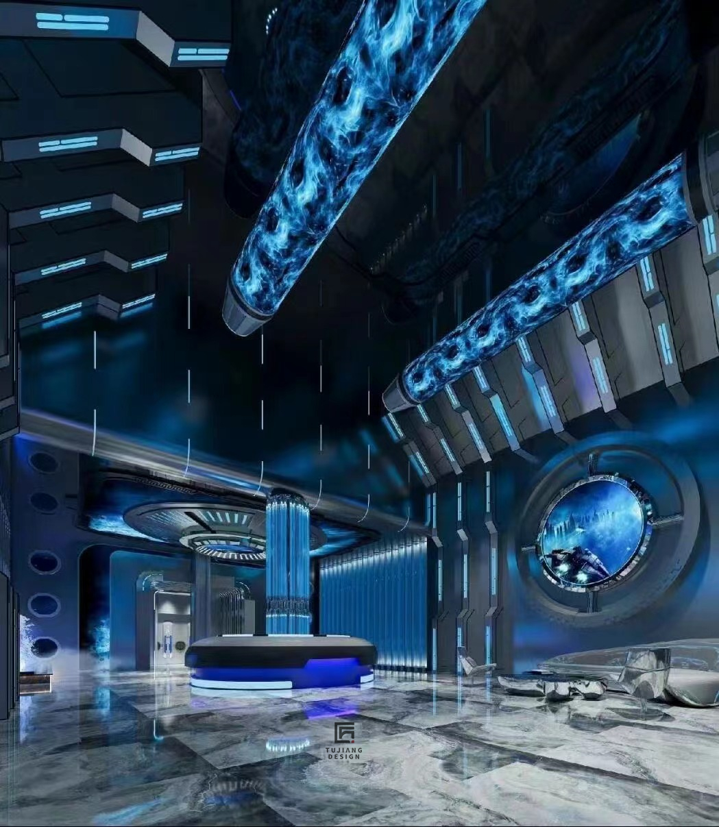 综合商务KTV设计案例｜打造震撼视觉娱乐空间-5