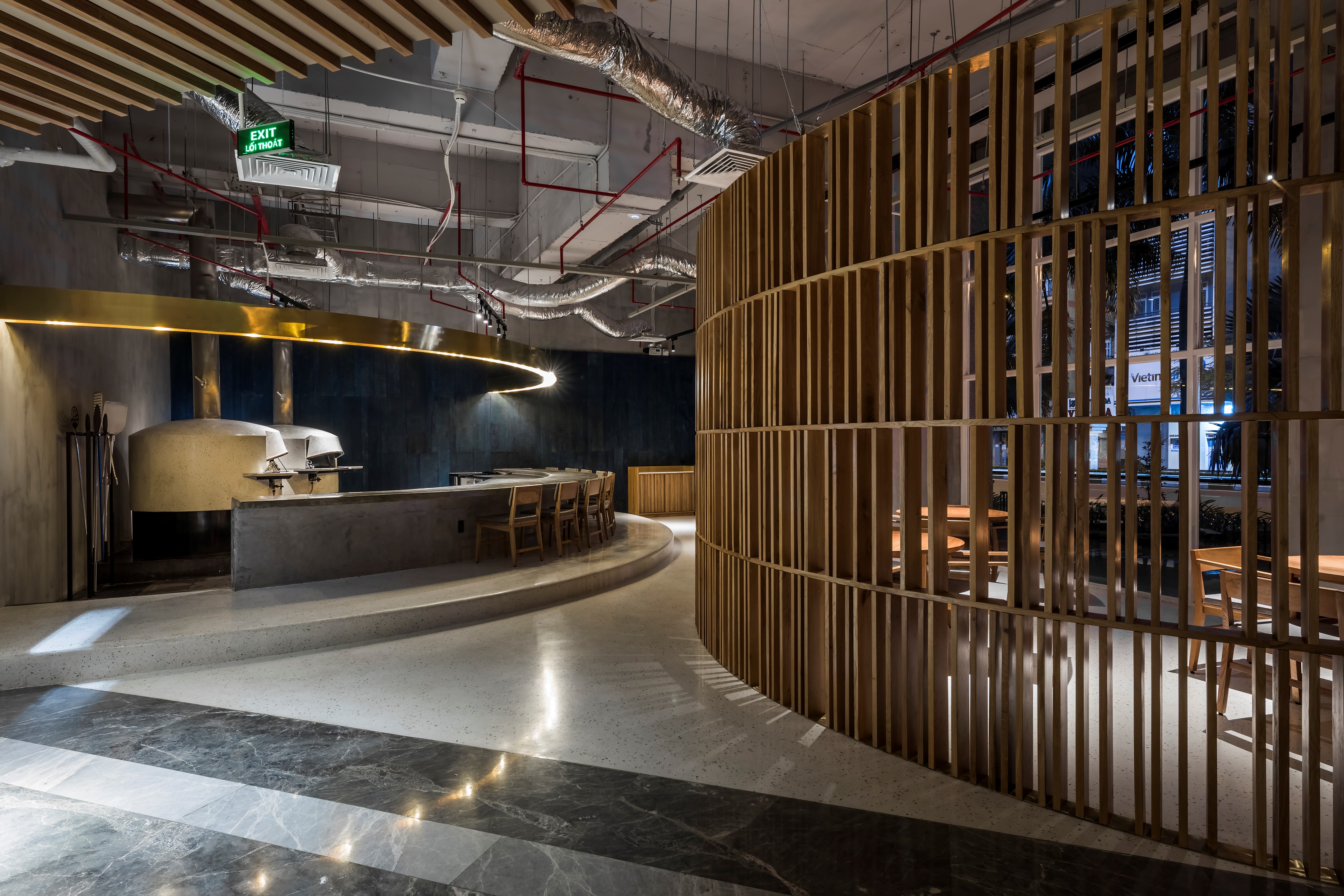 Pizza 4P's 室内设计-21