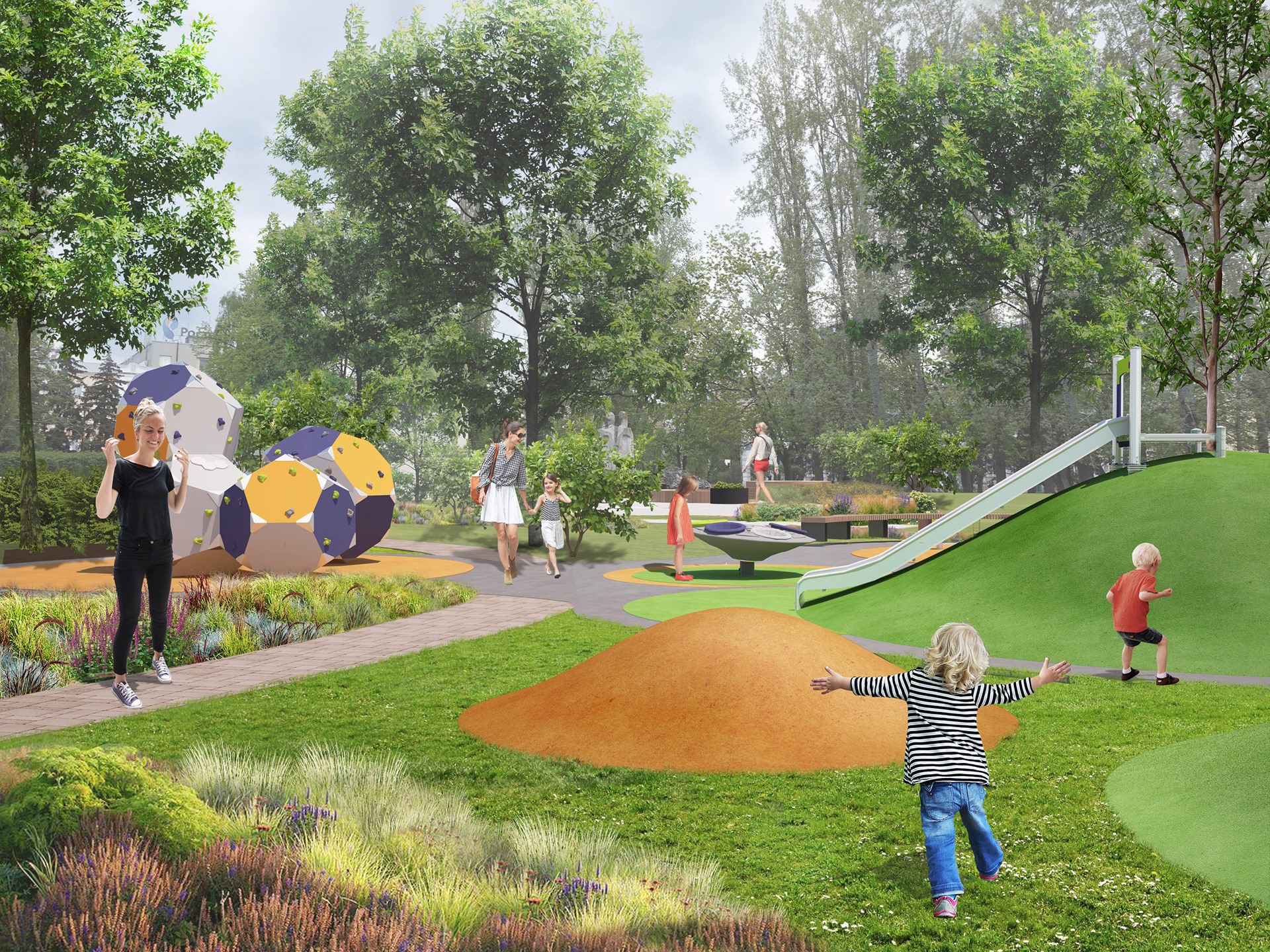 儿童游戏空间丨俄罗斯奔萨丨AB "MART" 和 KB "Strelka"-11