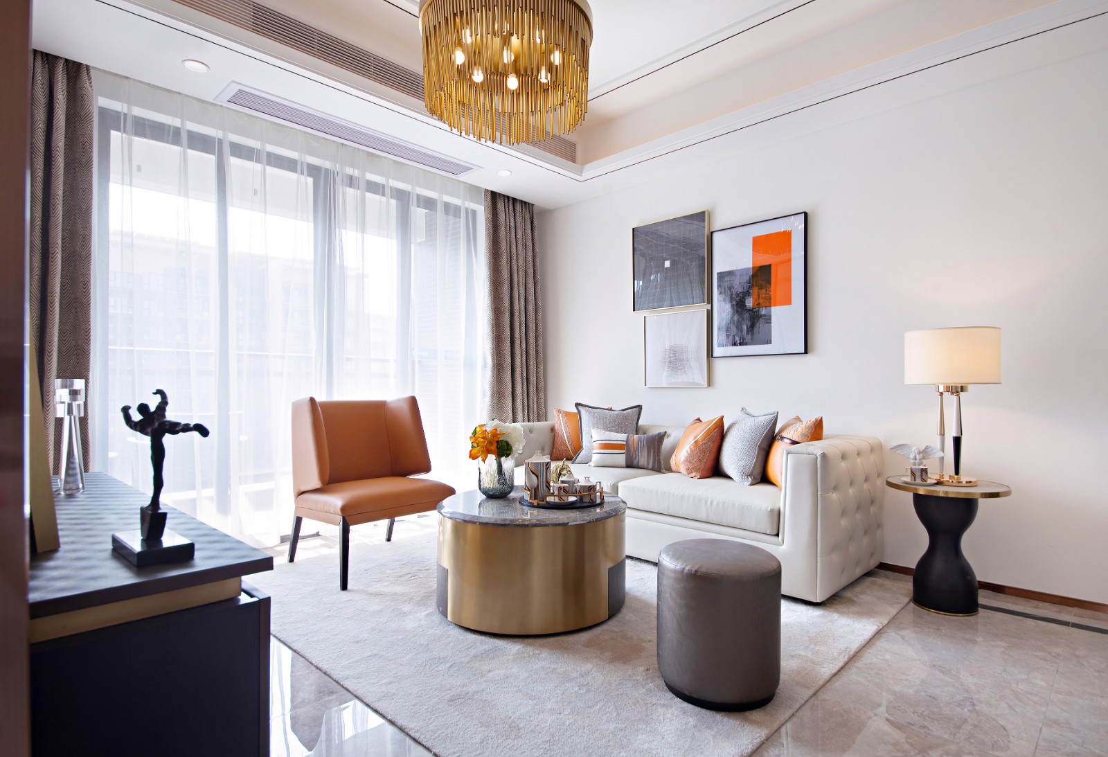 Hermès 高奢样板间丨中国深圳丨深圳市标美艺术设计有限公司-1