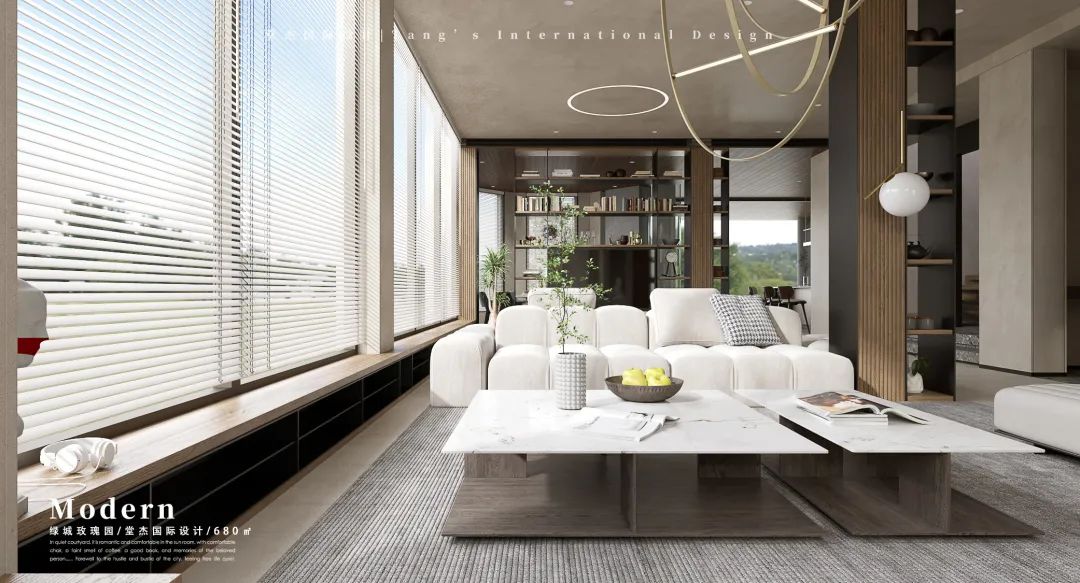 绿城玫瑰园现代风别墅丨中国南京丨堂杰国际设计-27