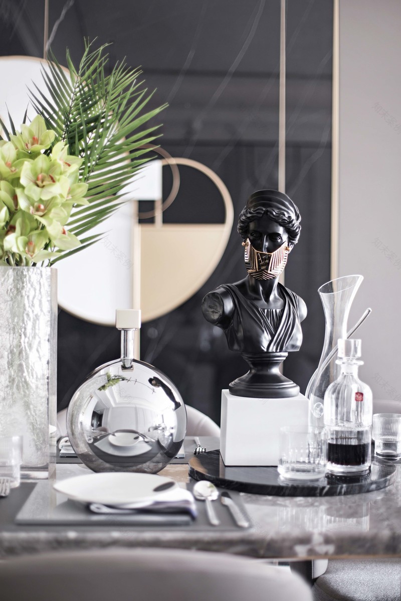 松茂御龙山水花园M-3户型 | 现代简约风中的古典韵味-5