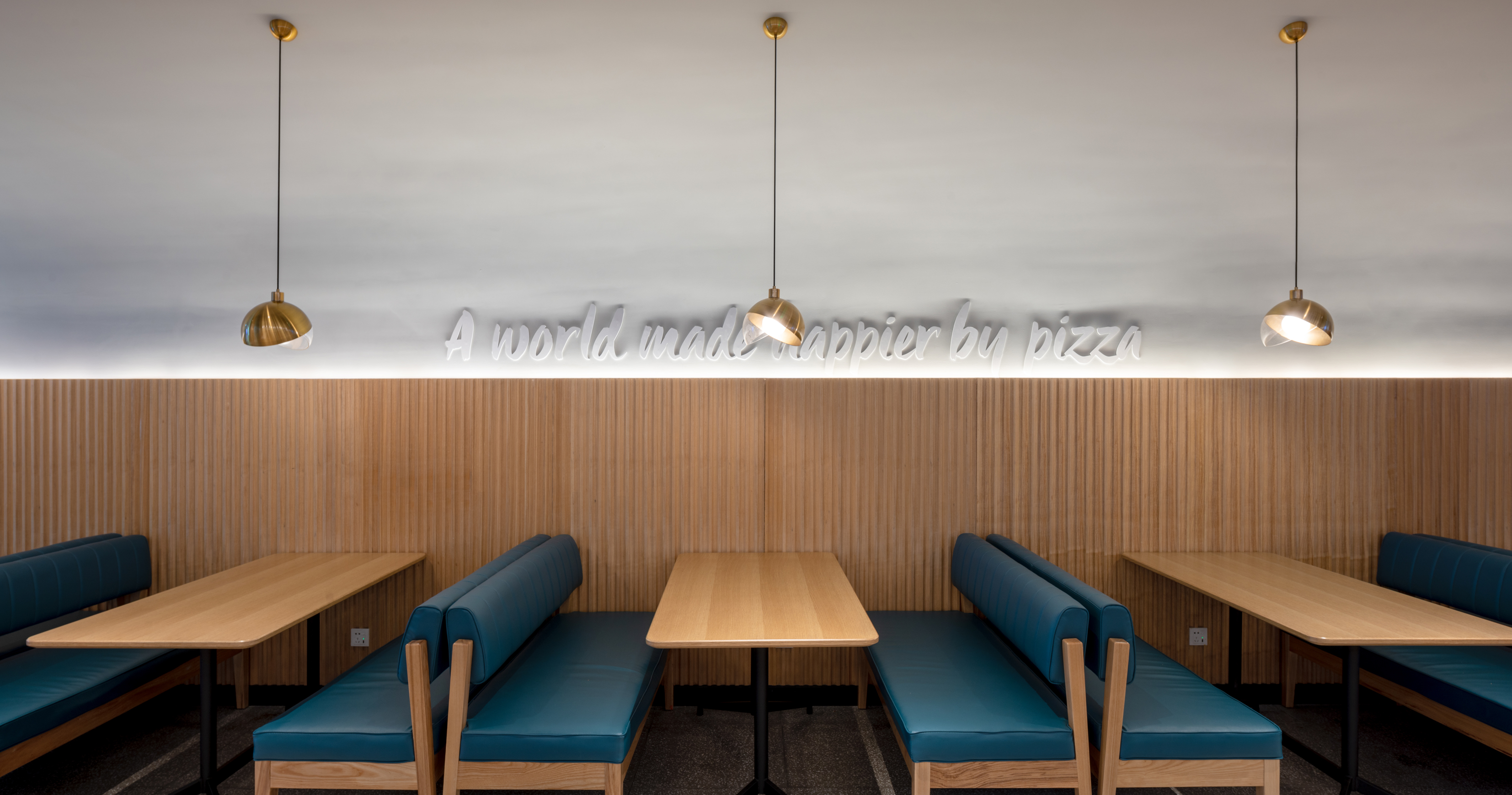 厦门 SM 生活中心“Pizzamarzano”餐厅 | 圆形元素打造的意式空间-10