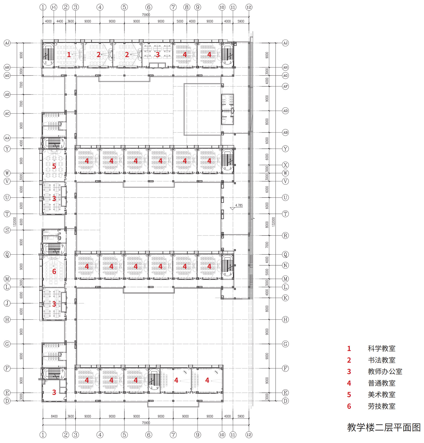 如东县友谊路小学新建工程丨中国江苏丨南京长江都市建筑设计股份有限公司-57