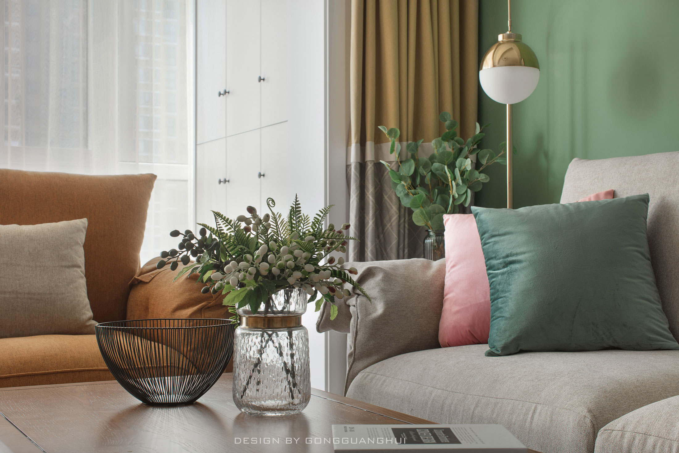 95 后北欧之家 | 北京御园 100 平三室两厅设计案例-7