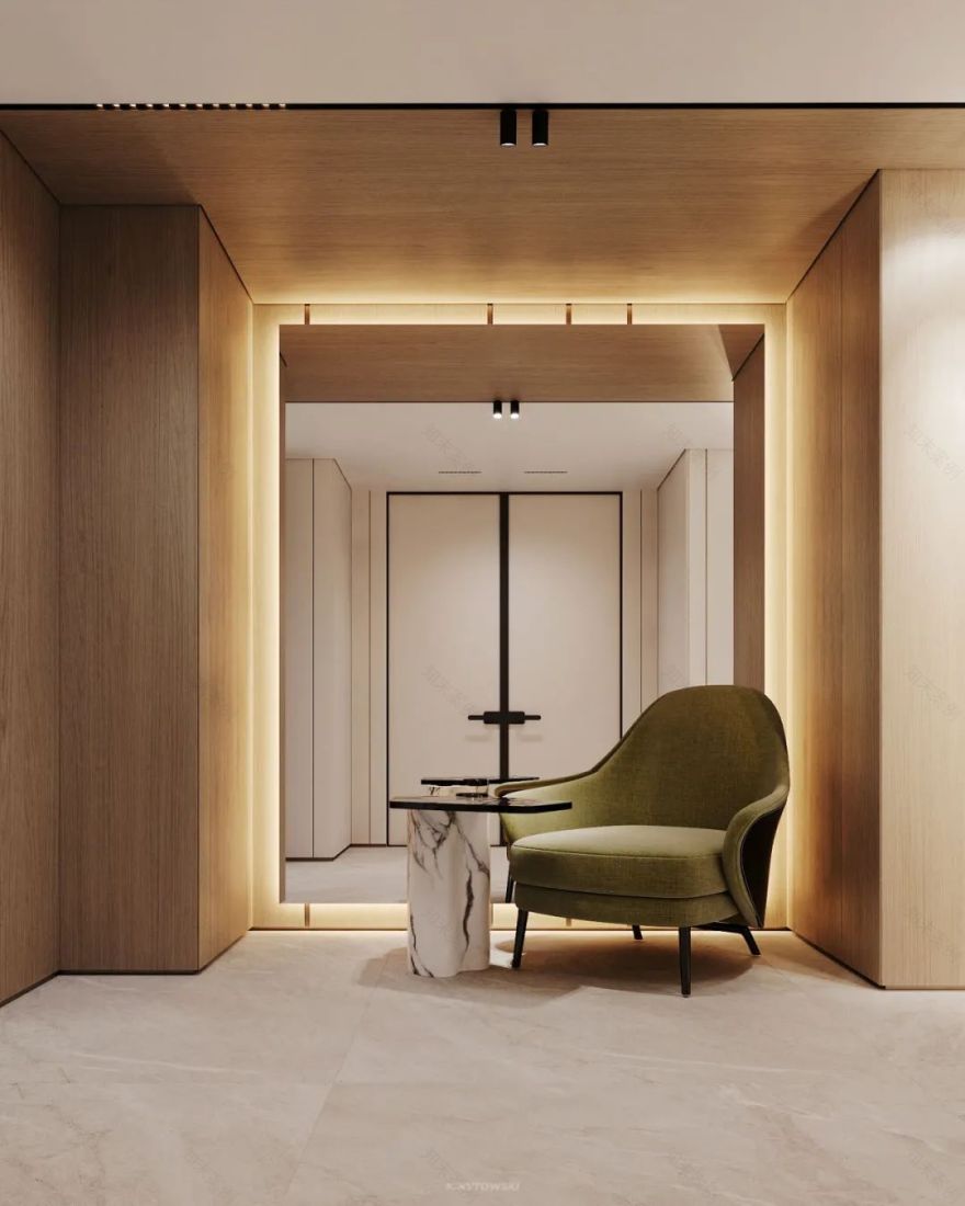 波兰罗兹 Złotno Apartment 室内设计丨hilight.design-52