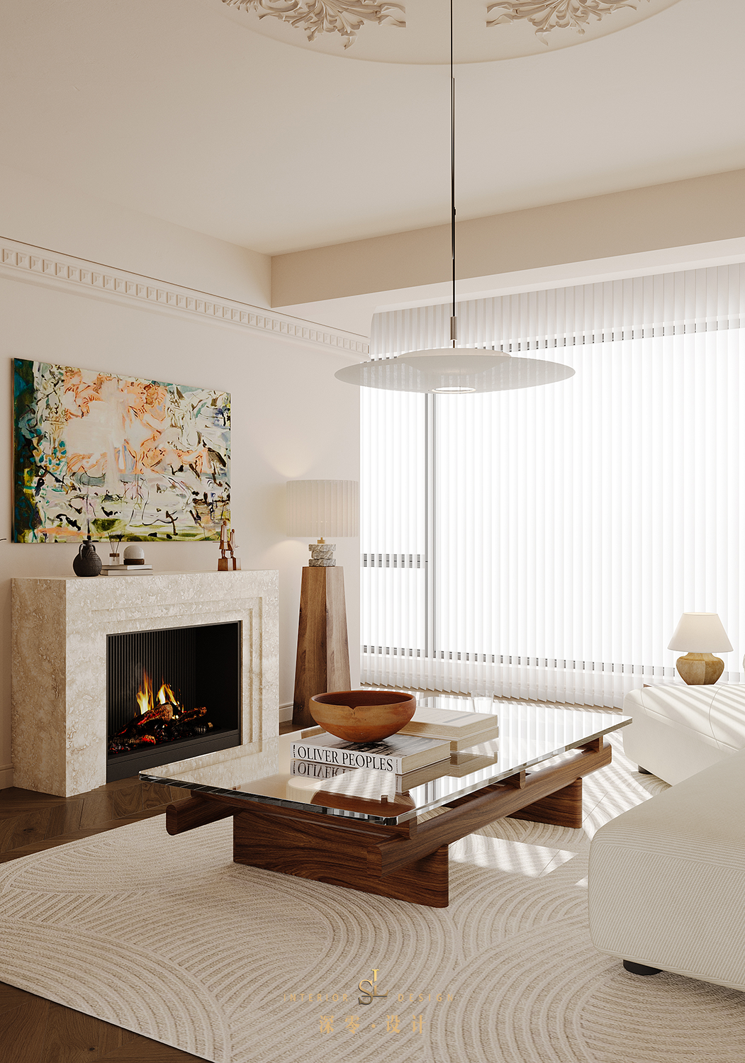 合肥翡翠天际 169㎡法式轻奢改造丨中国合肥-0