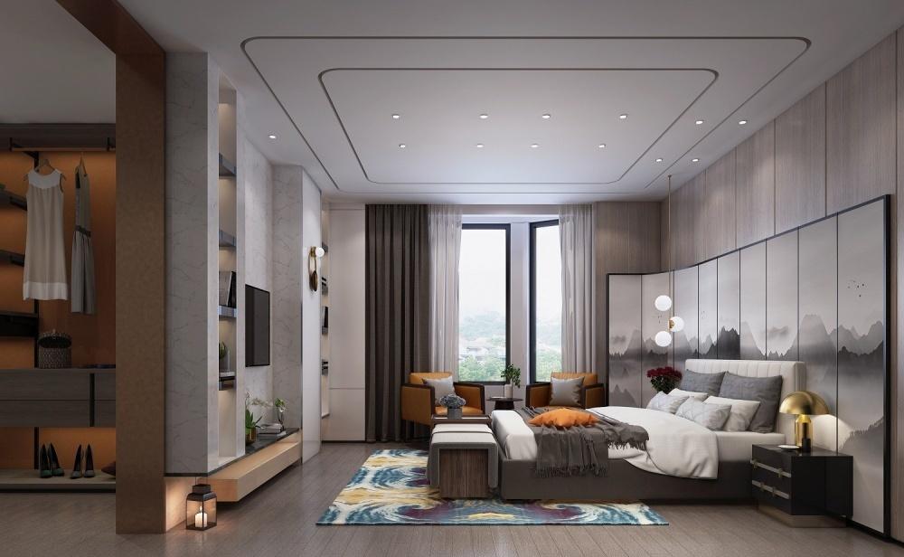 
明烨天空-现代风格别墅效果图表现项目 -8