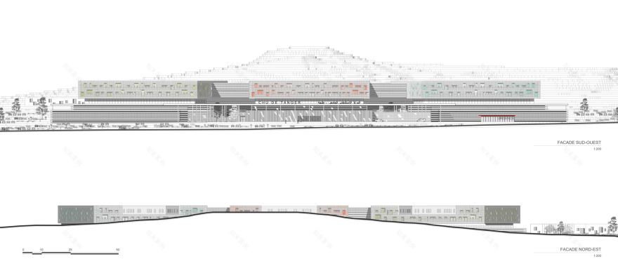 丹吉尔市大学医院丨摩洛哥丹吉尔丨Architecturestudio-34