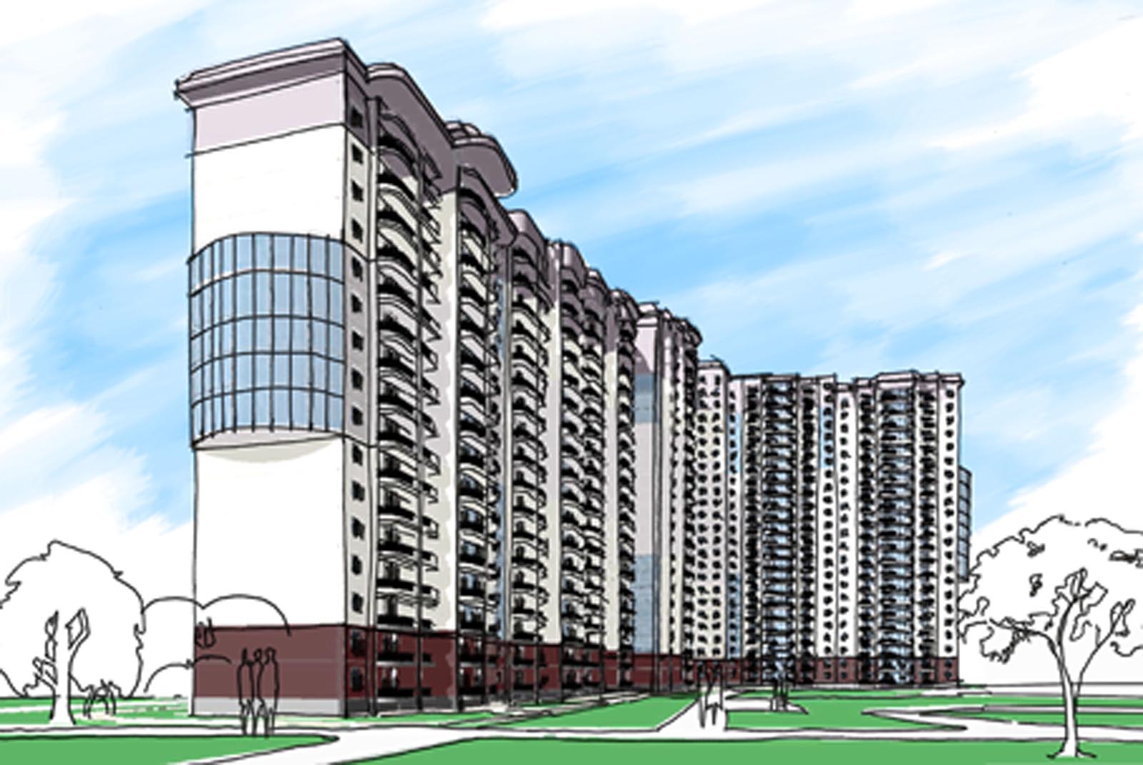 32000㎡多栋住宅楼设计项目丨俄罗斯莫斯科丨ARXY工作室-13