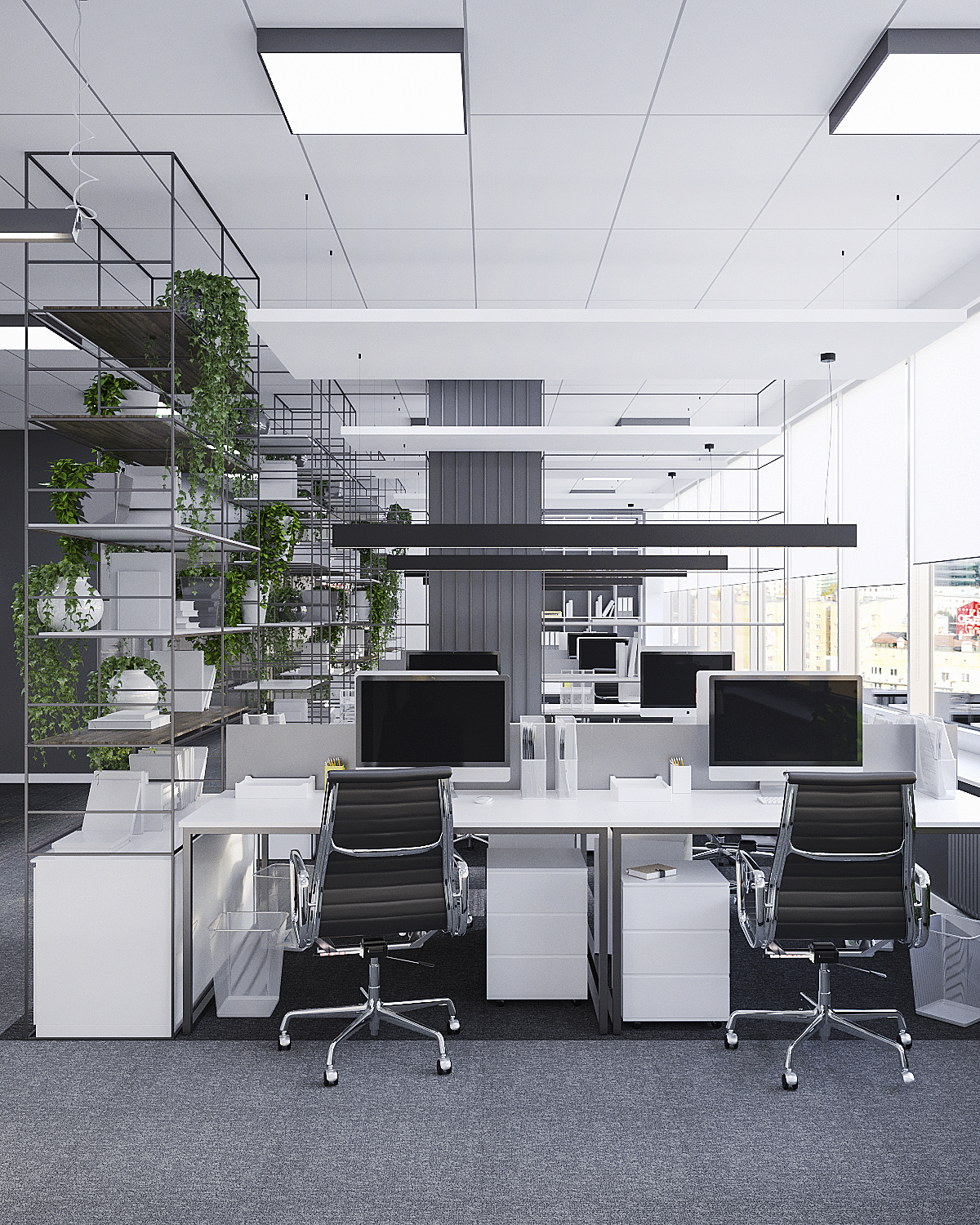 395㎡大型办公室设计丨俄罗斯莫斯科丨ARXY设计工作室-14