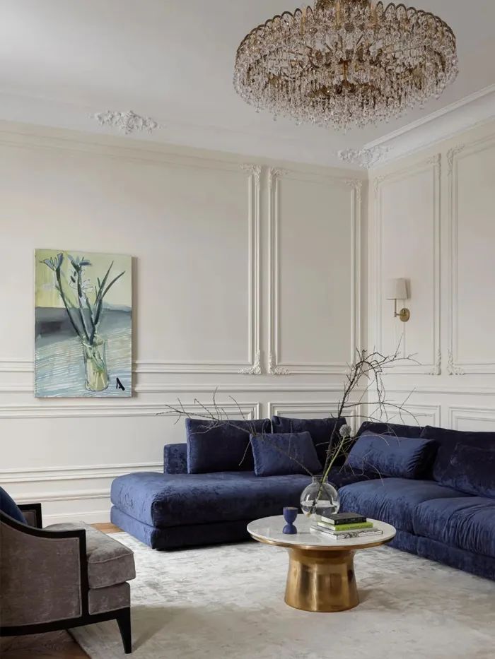 巴黎风 60㎡小宅丨法国巴黎丨Evgenia Evinzon-37