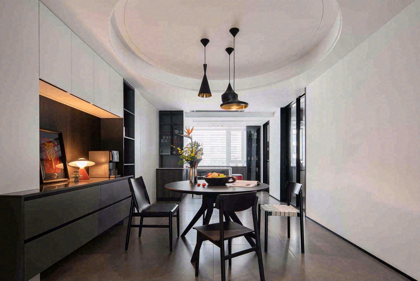 苏州湾景苑220㎡超大共享空间设计丨中国苏州丨一道设计-24