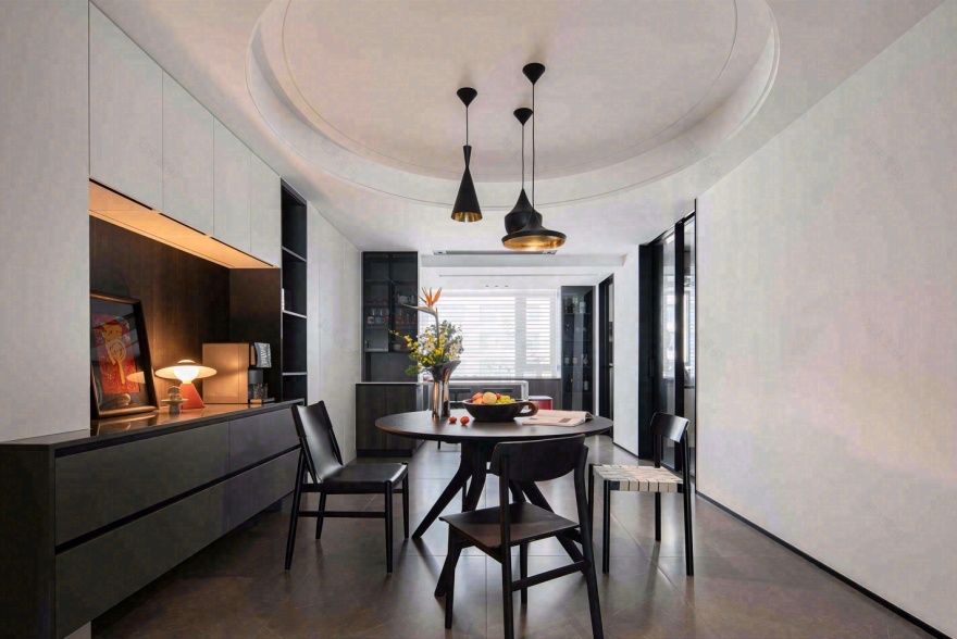 苏州湾景苑220㎡超大共享空间设计丨中国苏州丨一道设计-24