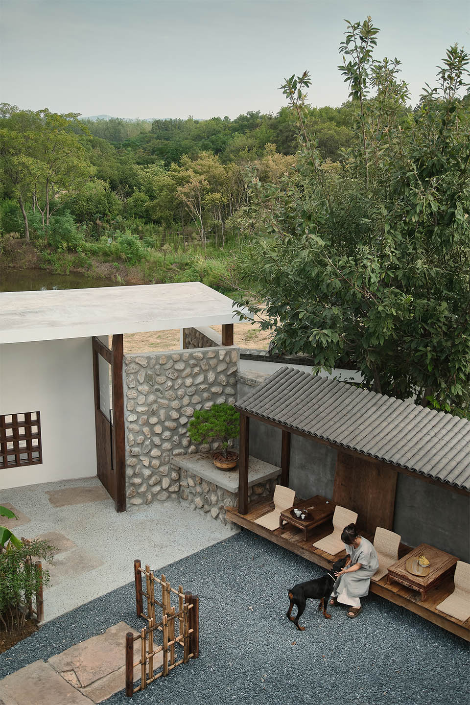 闭门即是深山  半日松风茶空间设计丨中国南京丨南京拙木空间设计-17