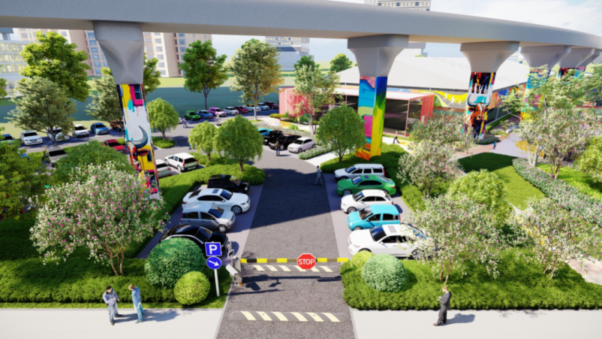 和居民一起做设计,这个桥下有点“东西”-17