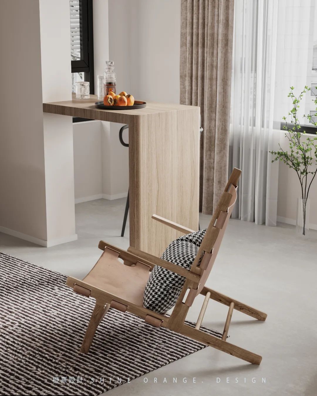 拂晓浅霞 · 112㎡舒适优雅家居空间设计丨中国宁波丨橙熹设计-2