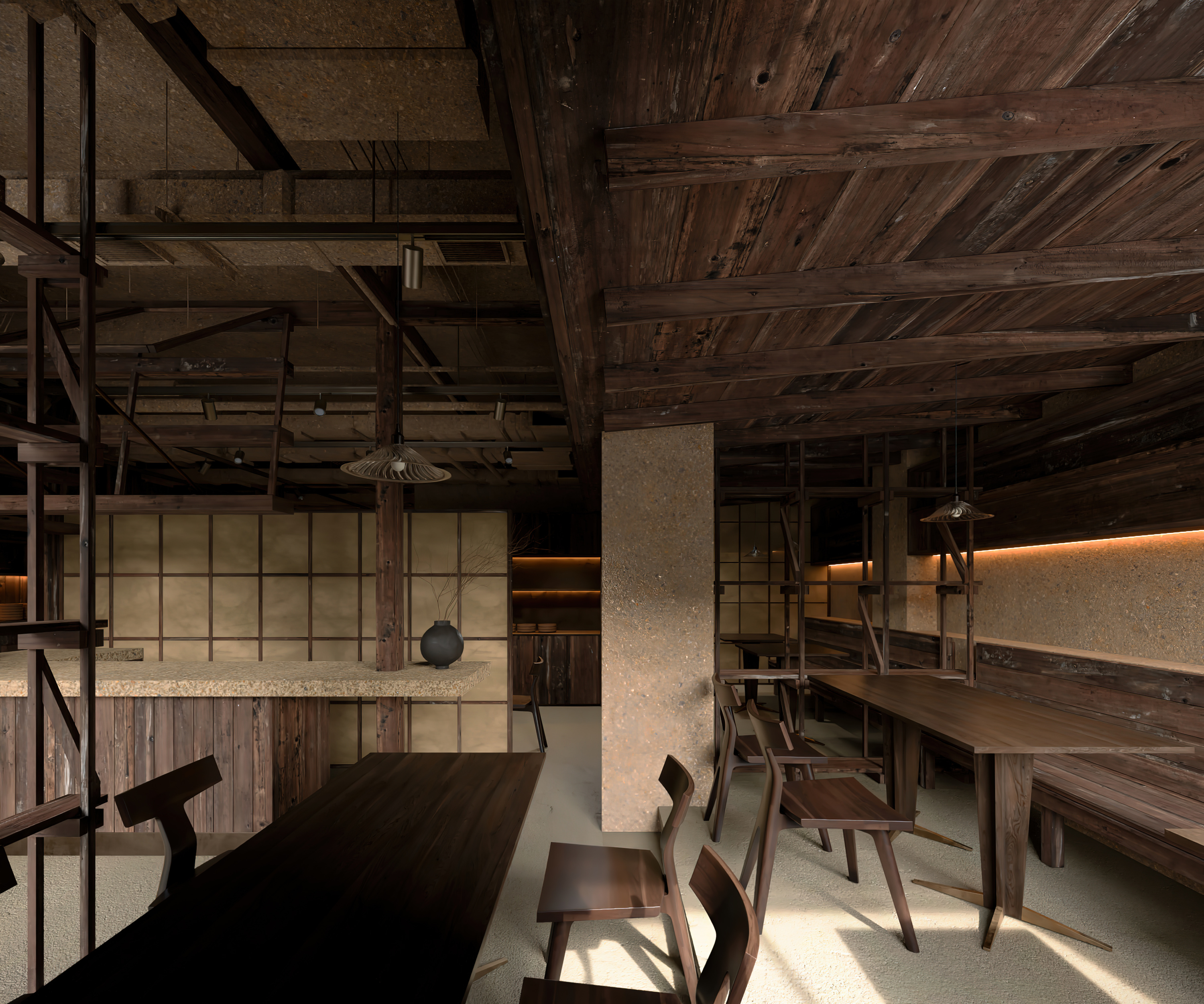 复古小酒馆室内设计-7