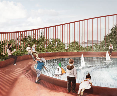 Car park by JAJA Architects features a planted facade and rooftop park-12