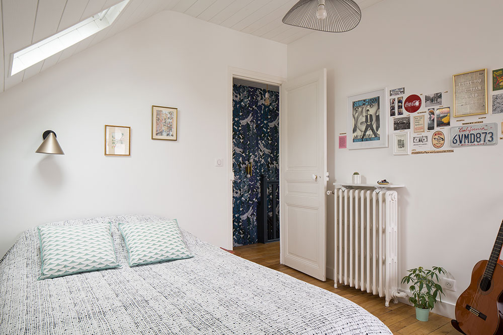 巴黎公寓的彩色风情设计-22