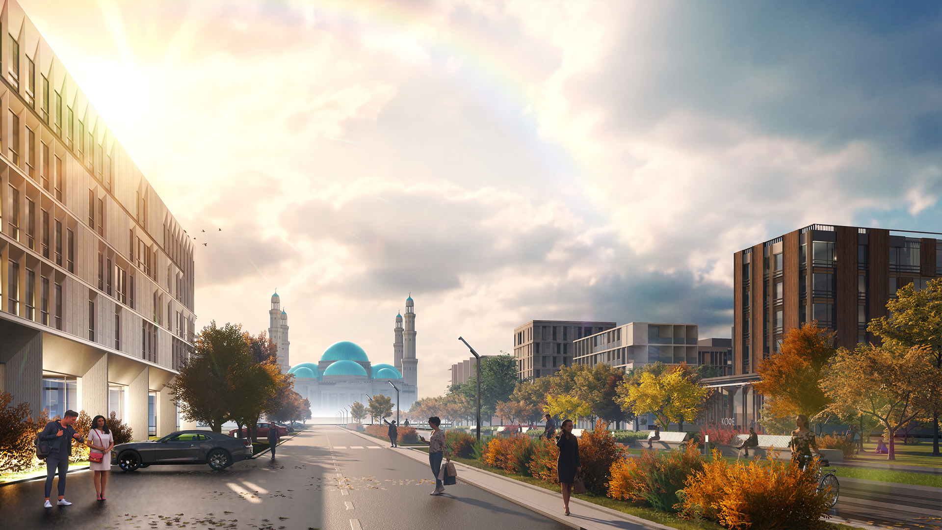 GRAND MOSQUE周边开发项目丨哈萨克斯坦丨LEVEL80 | architects（团队成员众多）-29