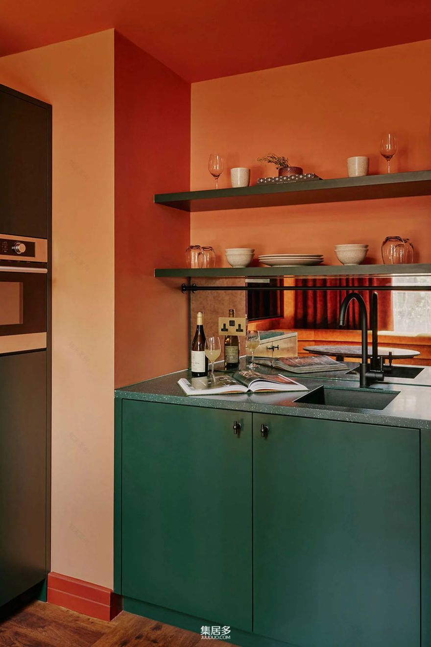 肯辛顿风格的 Ember Locke 酒店丨英国伦敦丨Atelier Ocher-15