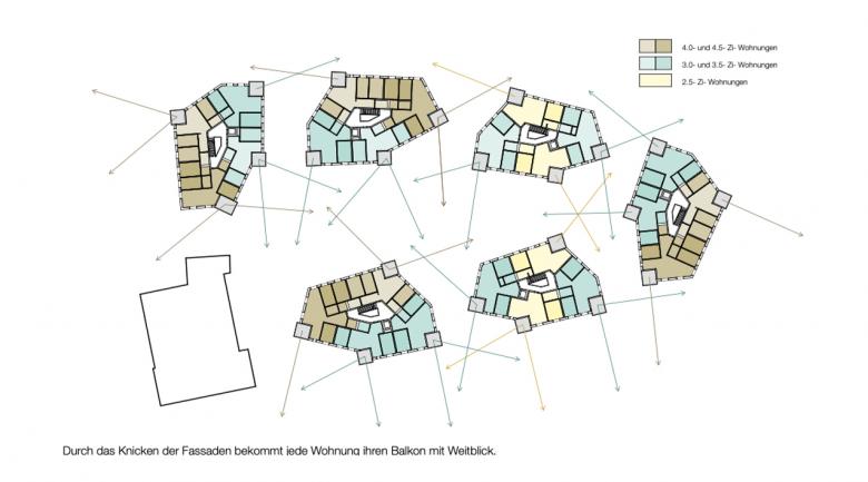 Andri Cajos Architekten AG丨Ersatzneubau Wohnüberbauung Schönauring, Zürich-Seebach丨瑞士-7