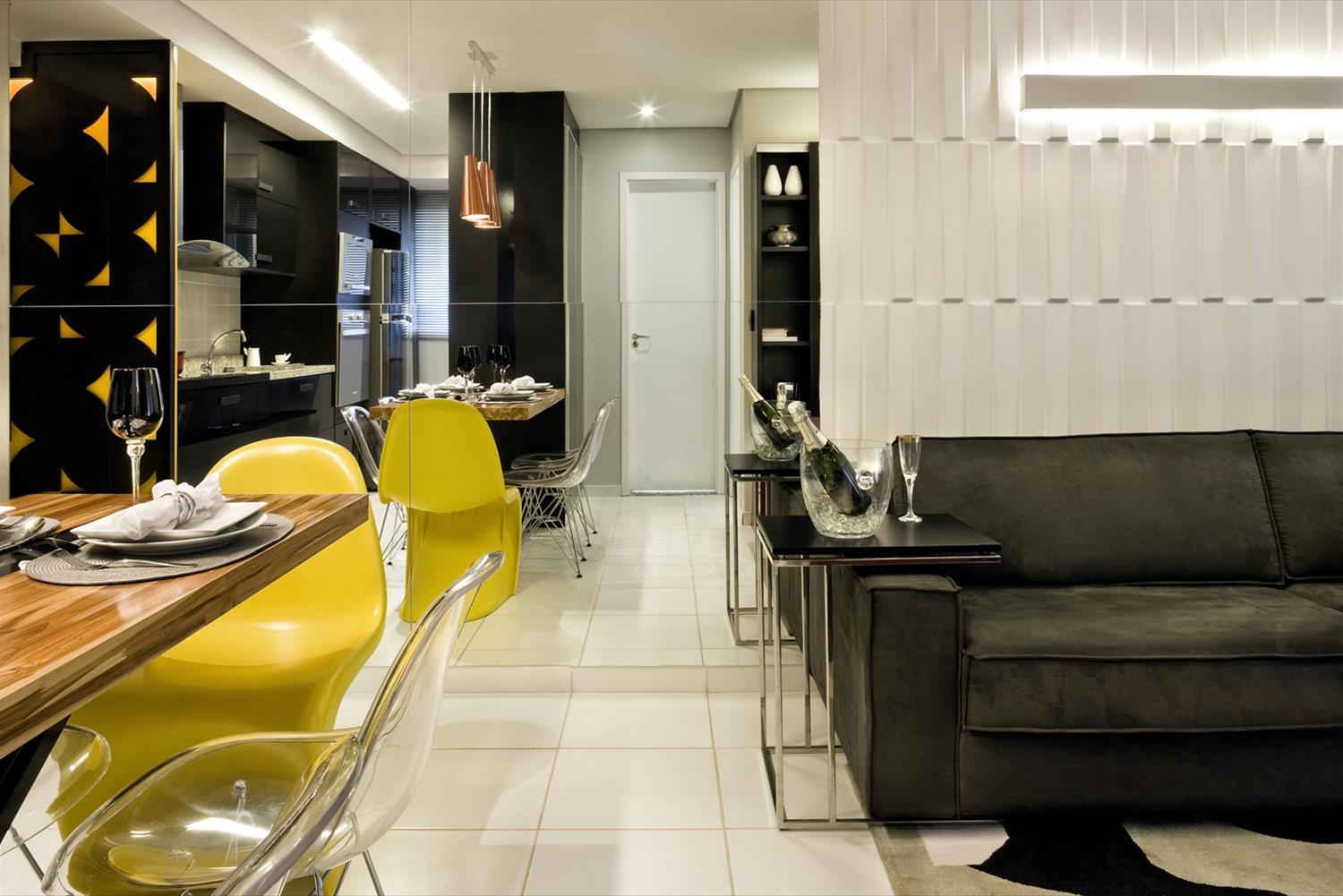 巴西 DF 小户型公寓设计，Pop Art 风格与环保理念的完美结合-8