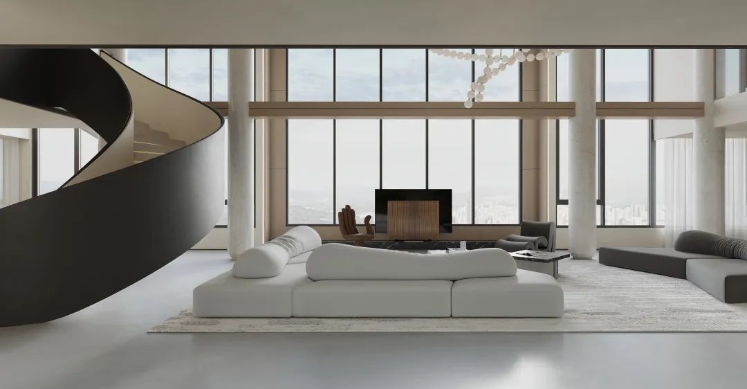 侘寂现代风 · 回归自然的城市住宅设计丨红柏设计-18