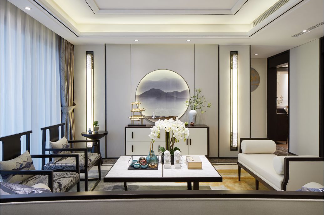 现代中式融合，绵阳九阙府 A1 户样板间-32