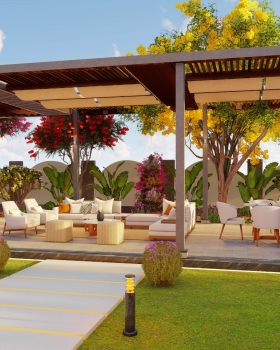 私人别墅户外空间概念