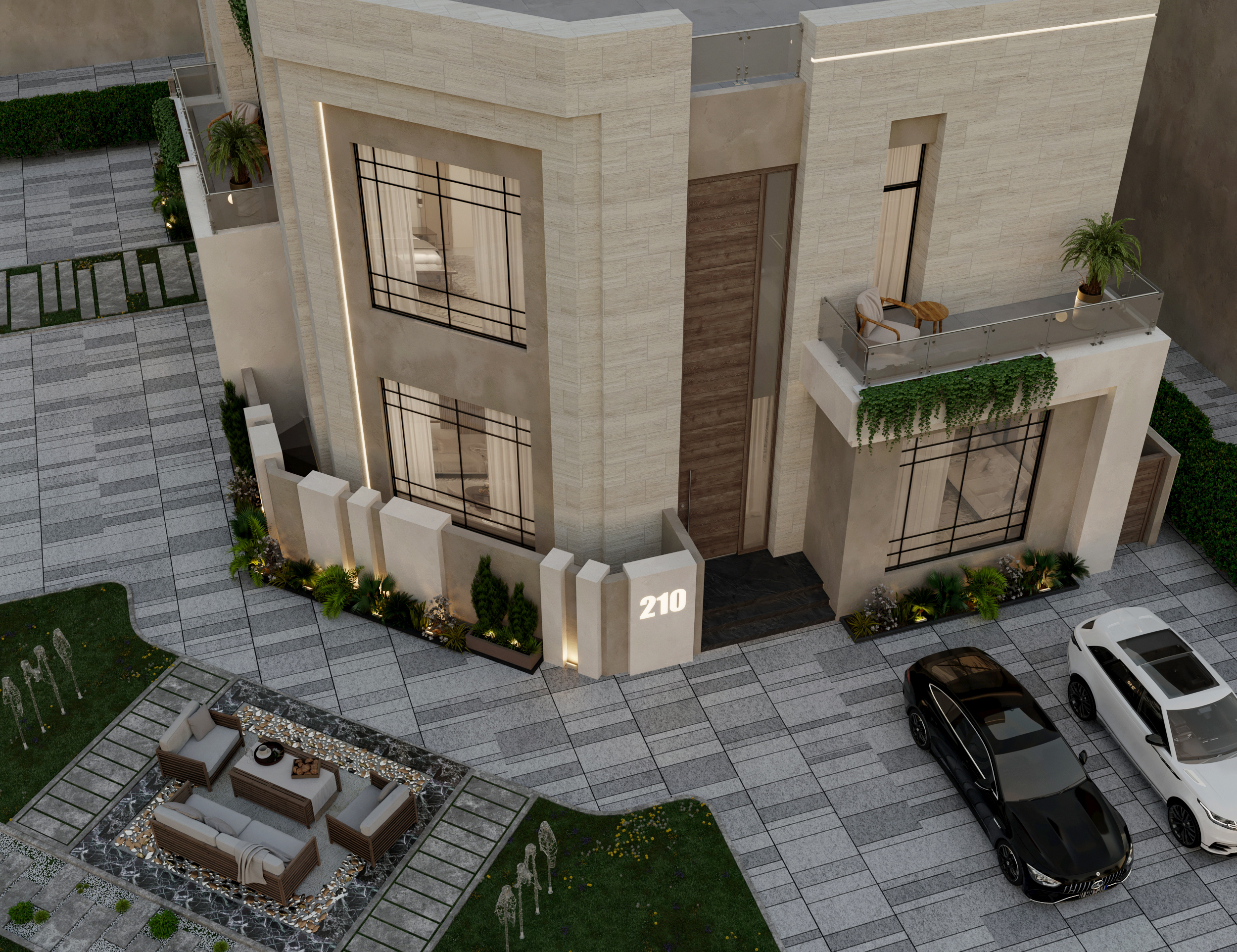 Modern Villa in Kuwait（科威特现代别墅）丨Asmaa Raafat-10