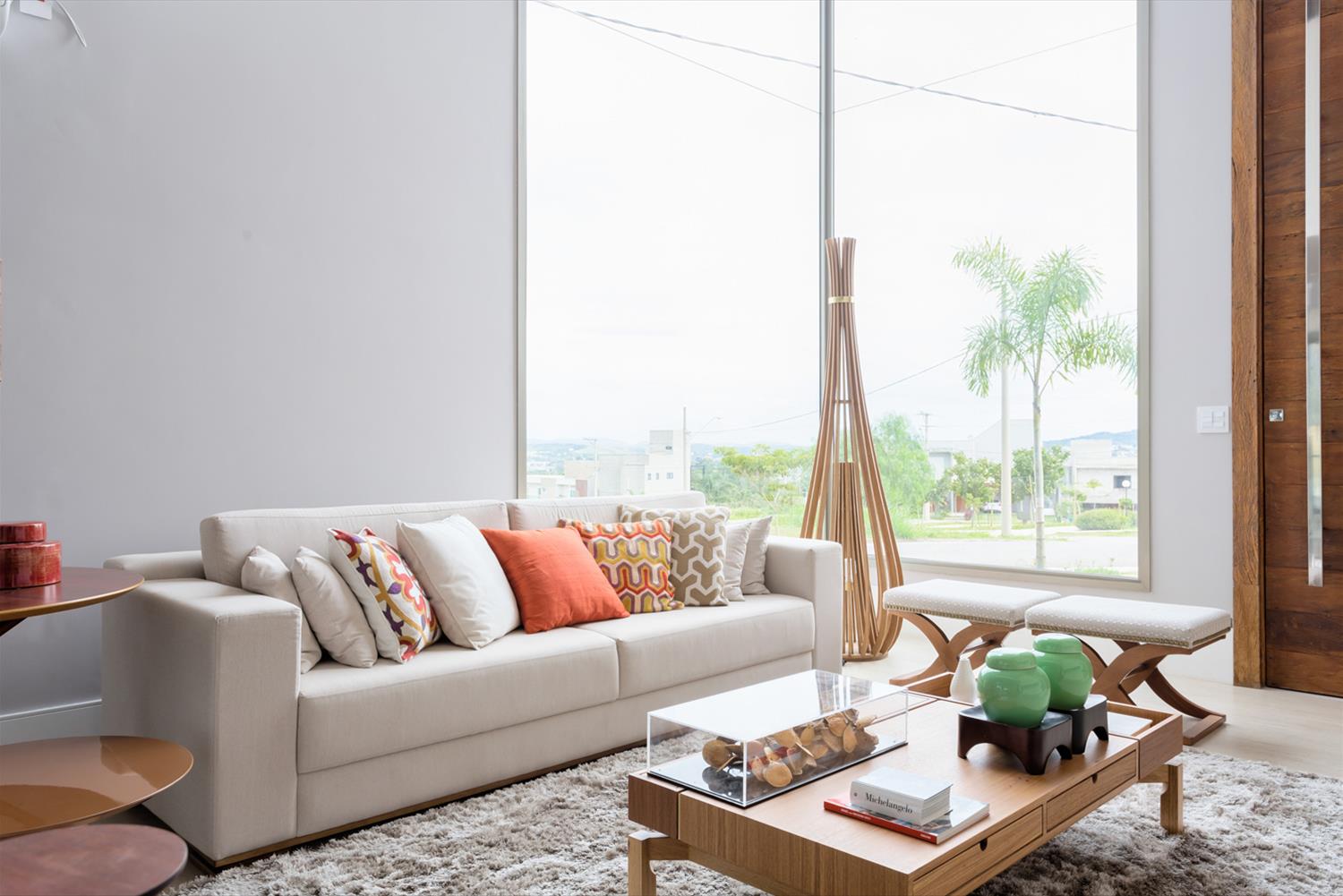 巴西 Mogi das Cruzes 现代住宅 | 木质与玻璃的完美融合-3