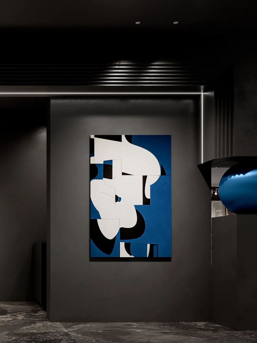 黑暗武士风松下多伦斯暖通展厅丨中国渭南丨周笙笙建筑装饰设计-31