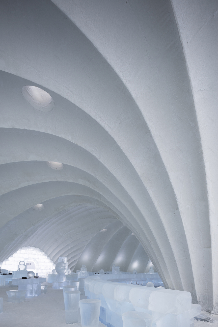 Ice Restaurant, The 21st ICE& SNOW WORLD / International Ice Snow Architecture Innovation Research Center + Architecture School, Harbin Institute of Technology-37