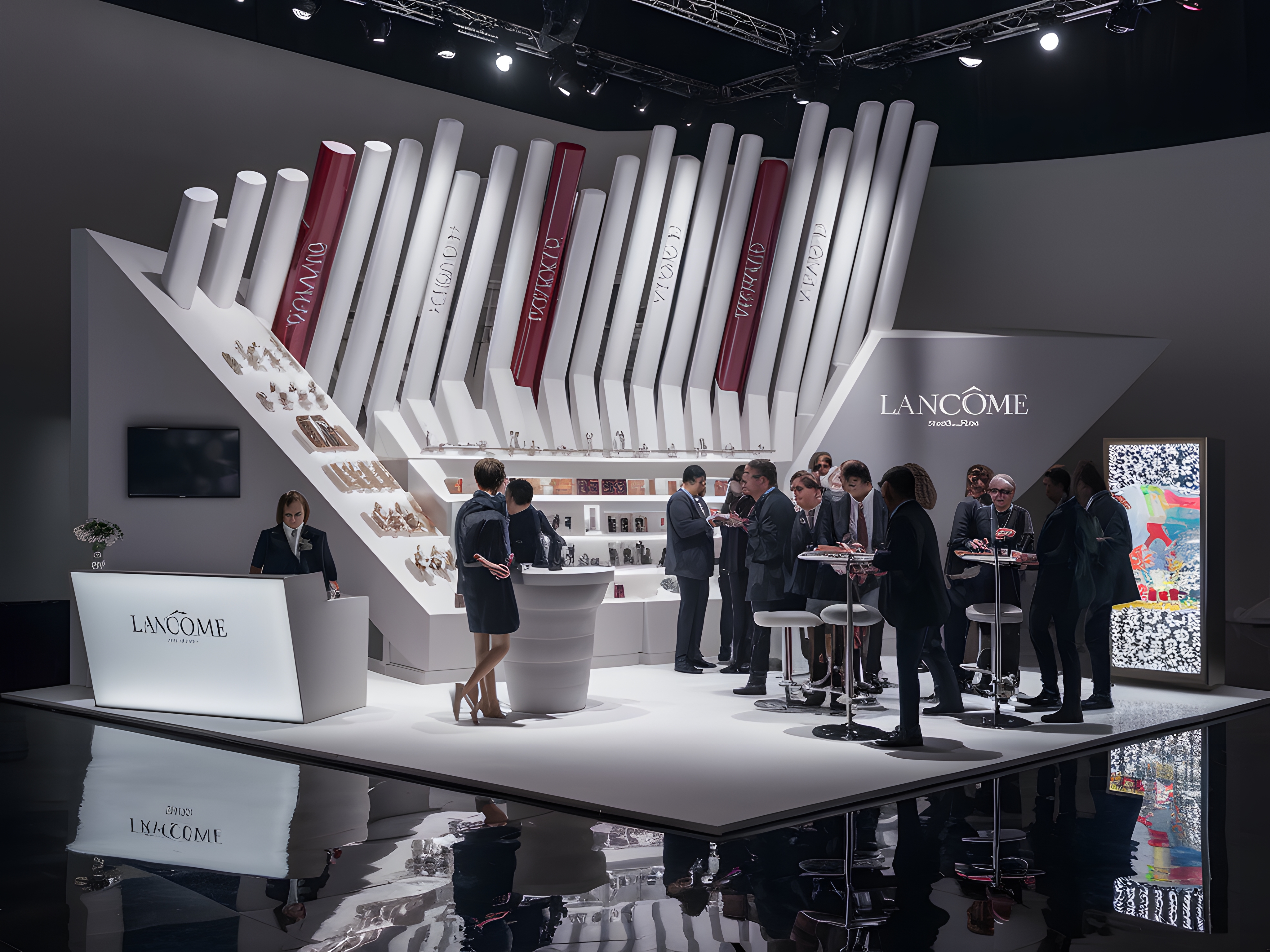 Lancome booth at the beauty show 01-8