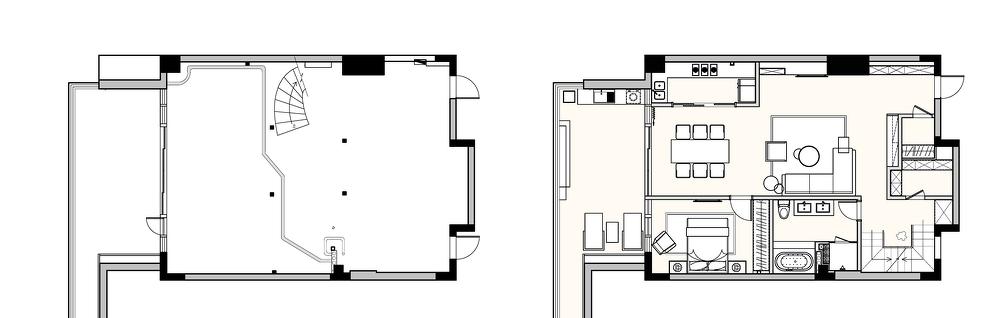 三代同堂的室内四合院-6