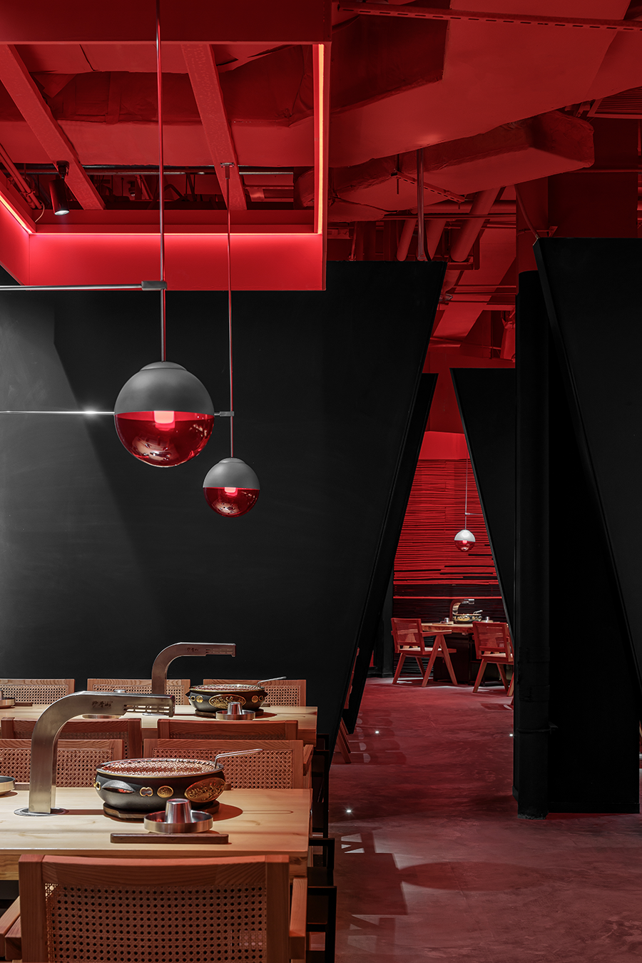 成都火山岩洞,妙香山火锅店-42