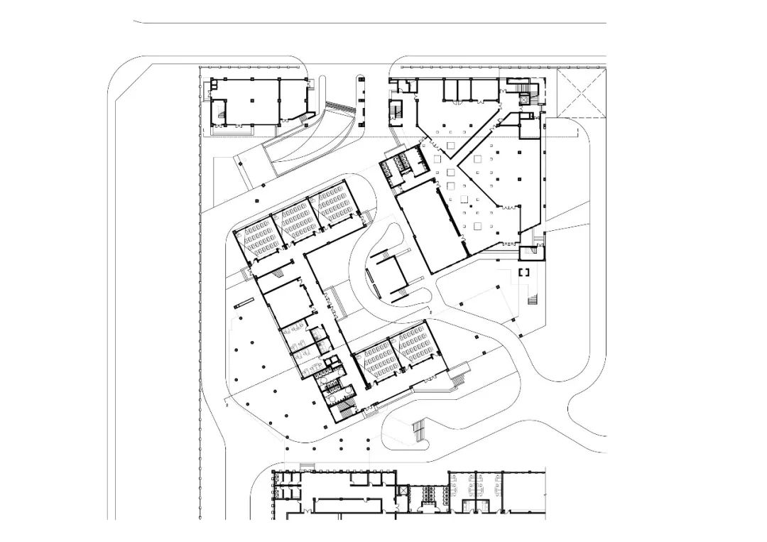 乐清育英寄宿学校 | 螺旋体建筑的丰富空间与创新教育理念-53