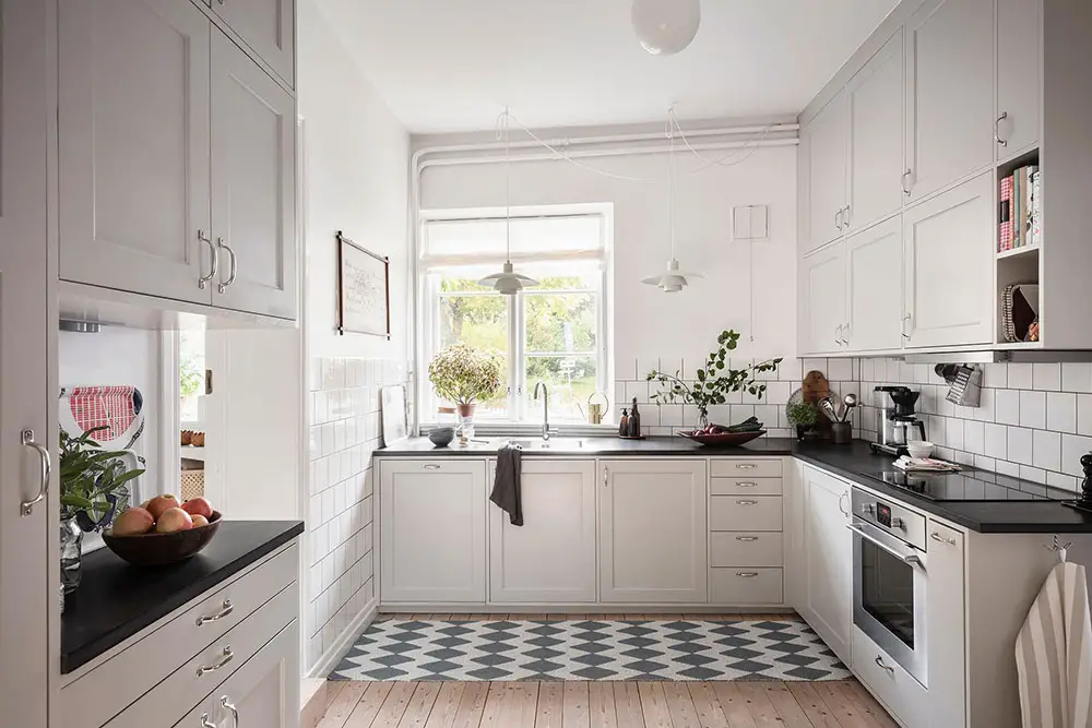 瑞典城市绿洲,复古公寓的温馨设计-12