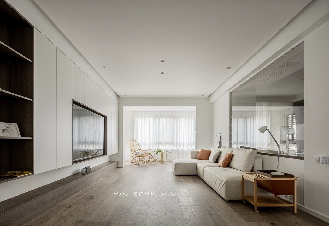 150㎡白色简约低调住宅丨中国芜湖丨芜湖云间设计-0