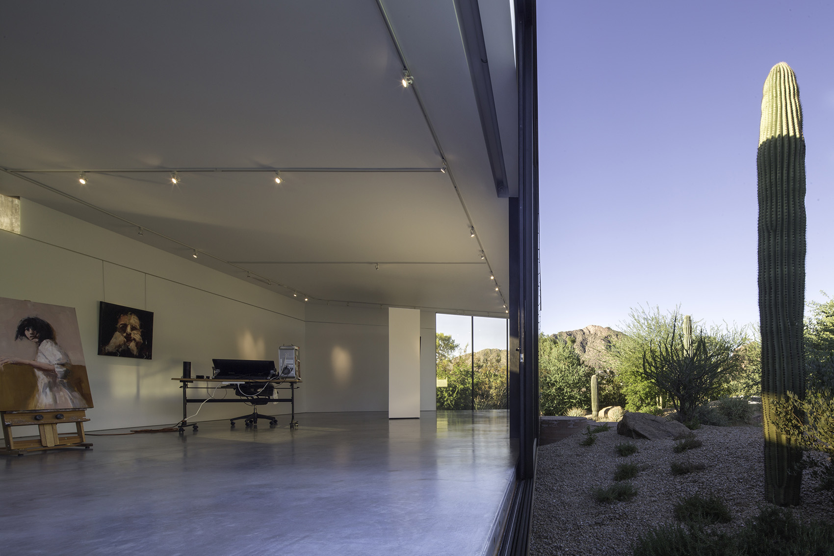 “沙漠”里的小画室，美国亚利桑那州 / Chen + Suchart Studio, LLC-31