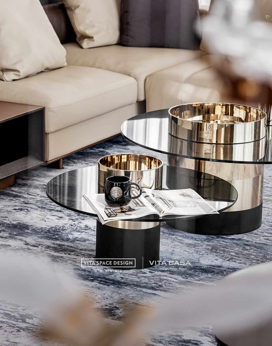 名门府邸 大观自在丨维塔空间设计-23