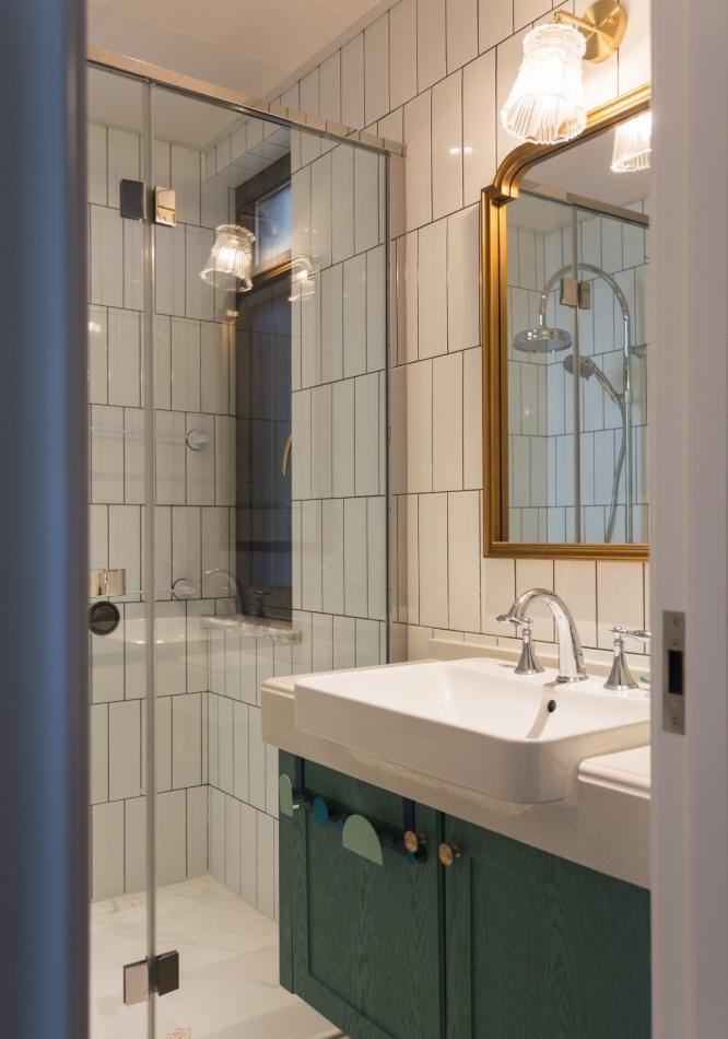 上海本墨设计丨平层丨70W打造218㎡超优雅美式乡村风大宅-105