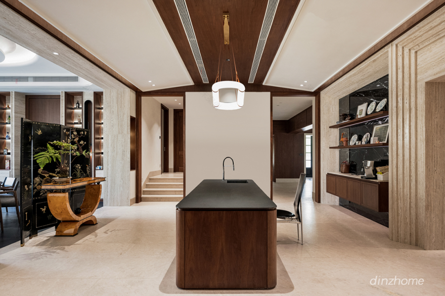 锦艺设计|看这个家如何平衡现代与复古-16