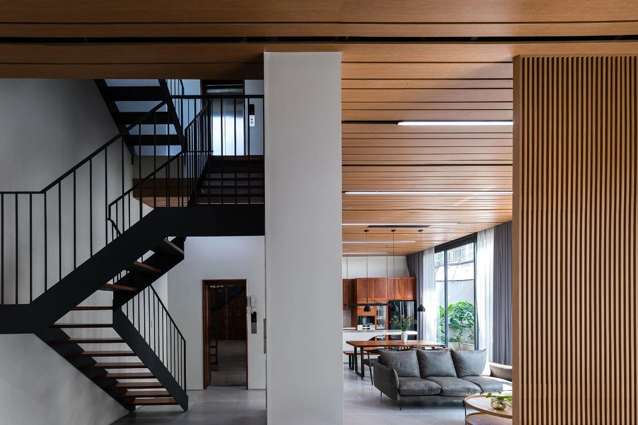 在屋顶盖一座公园,越南450㎡错层别墅！-25