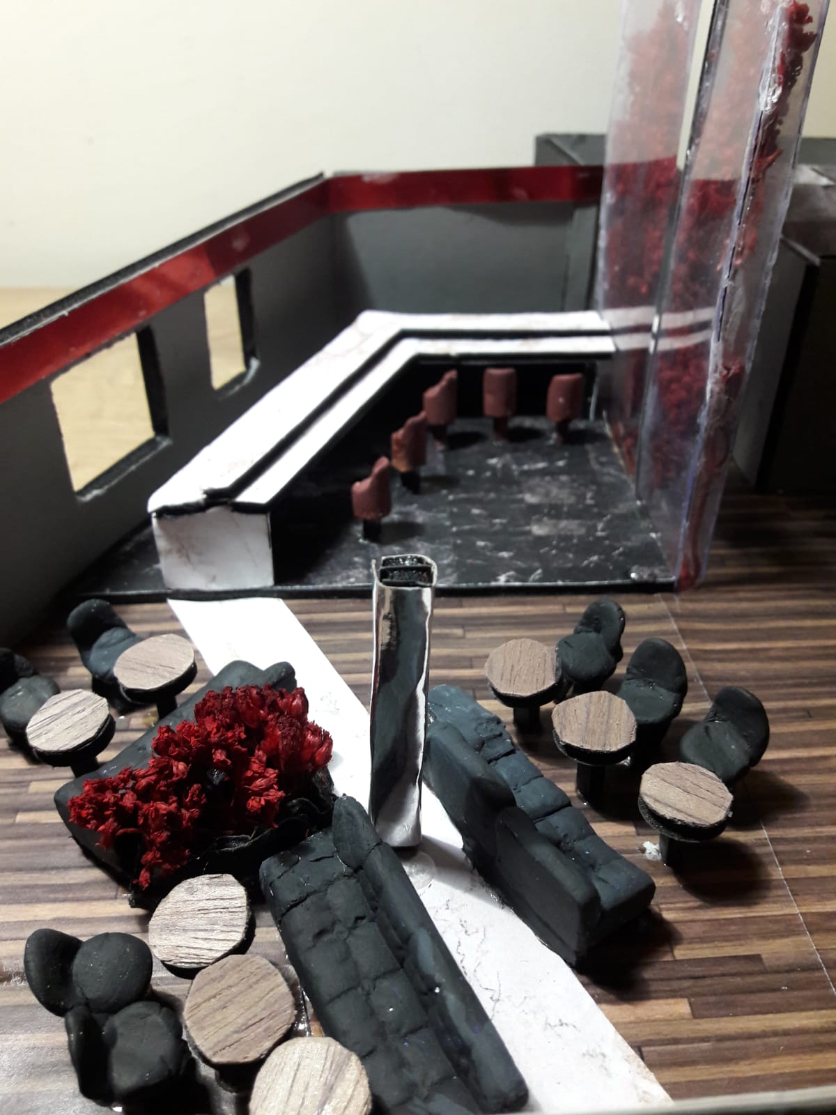 Restoran Projesi Maketi-1